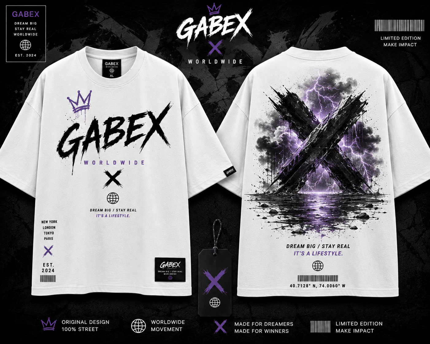 GABEX X Tee